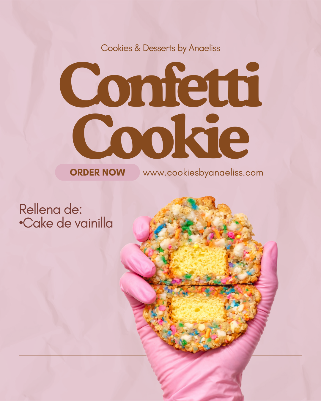 Confetti cake cookies