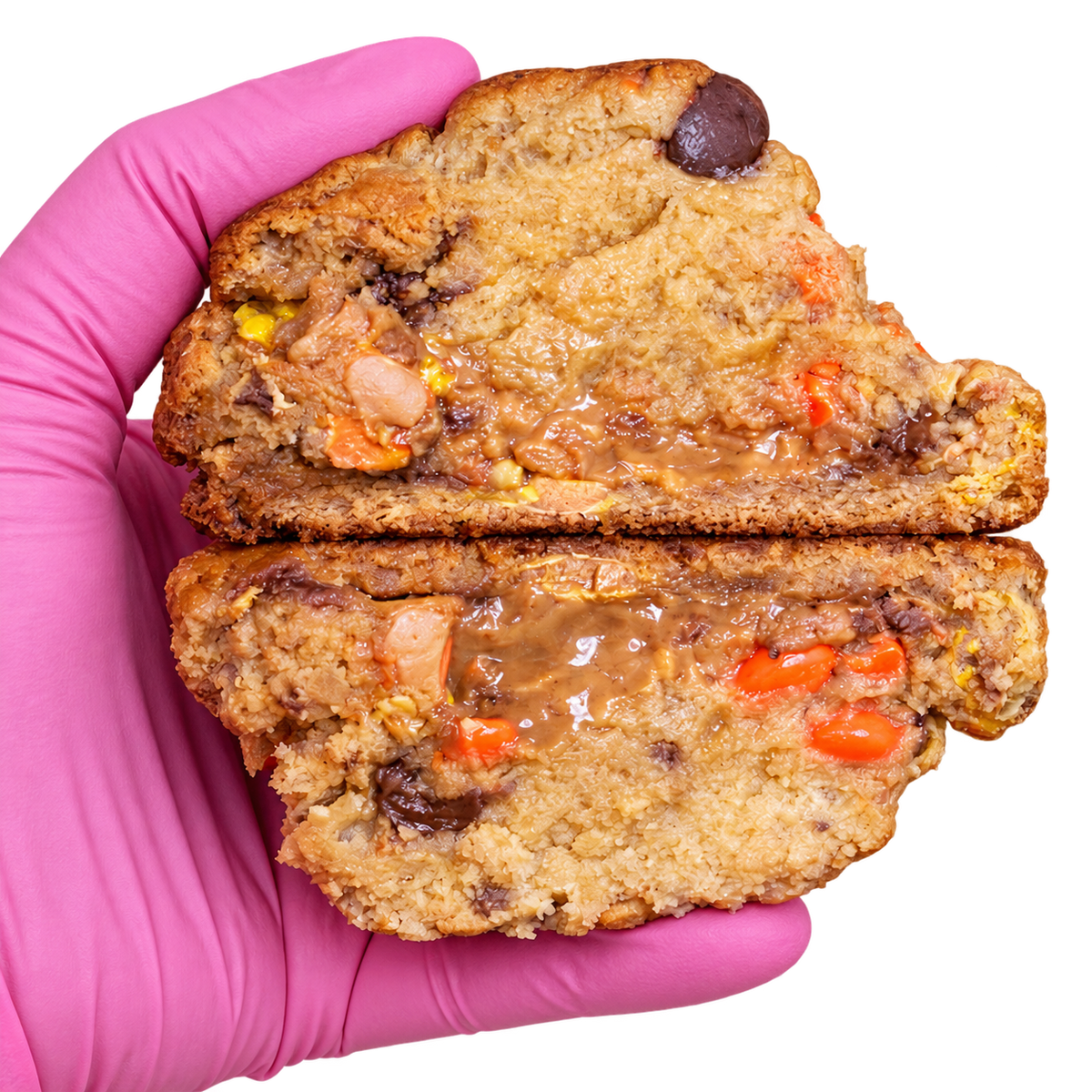 Peanut butter Reeses Cookies by Anaeliss