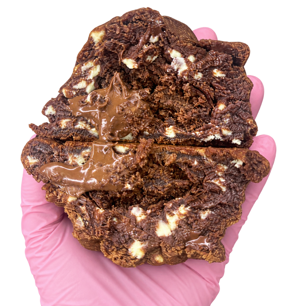 Double Chocolate brownie nutella Cookies by Anaeliss