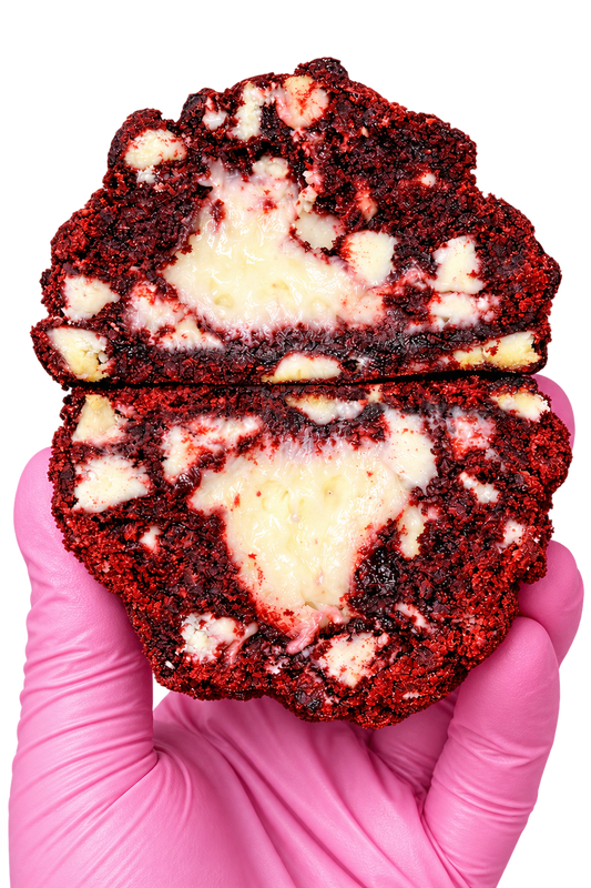 Red velvet cheesecake Cookies by Anaeliss