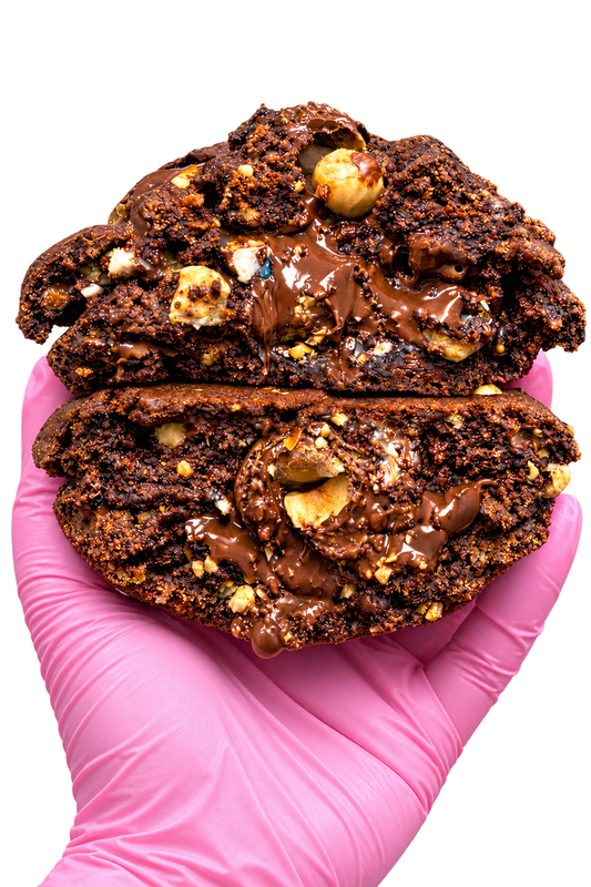 Double Choco Ferrero Cookies by Anaeliss