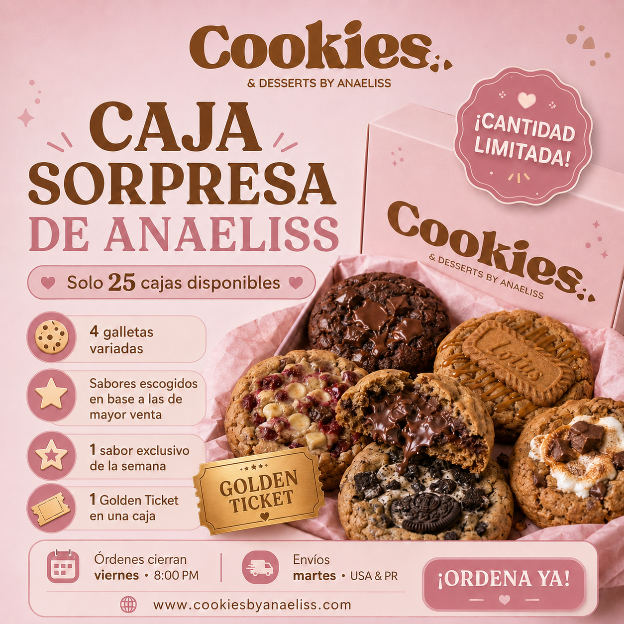 Caja Sorpresa de Anaeliss 🍪✨